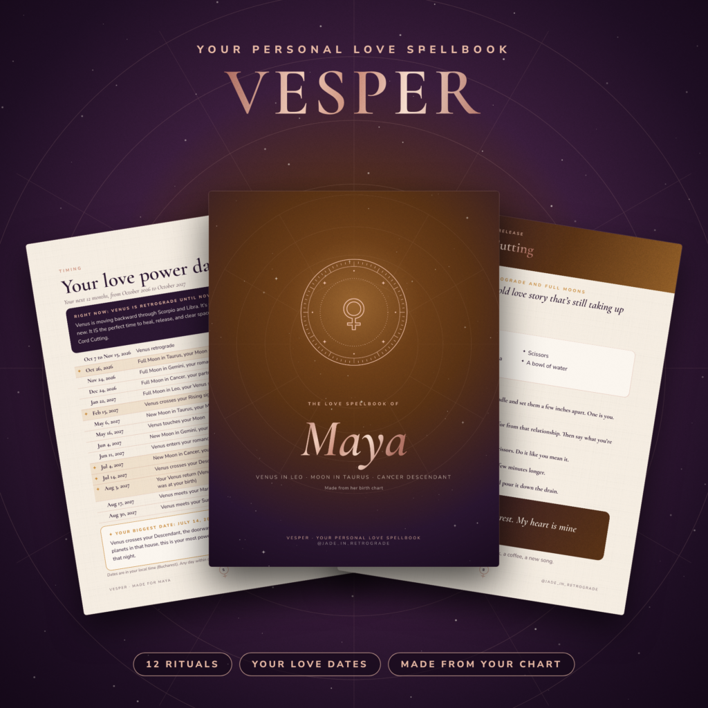 VESPER personalized spellbook product image